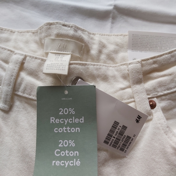 H&M Jeans Hm Cream Colored Jeans Never Worn Poshmark